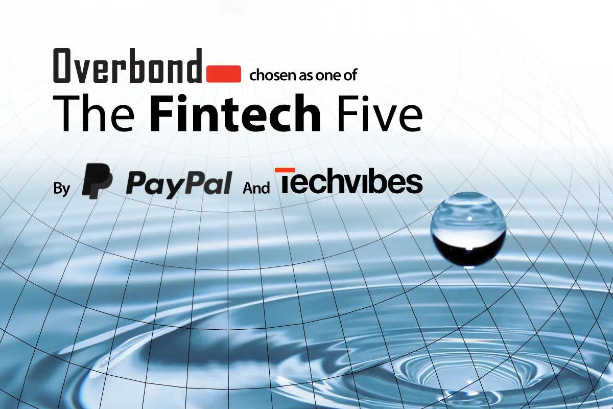 Overbond chosen as a fintech five company by TechVibes